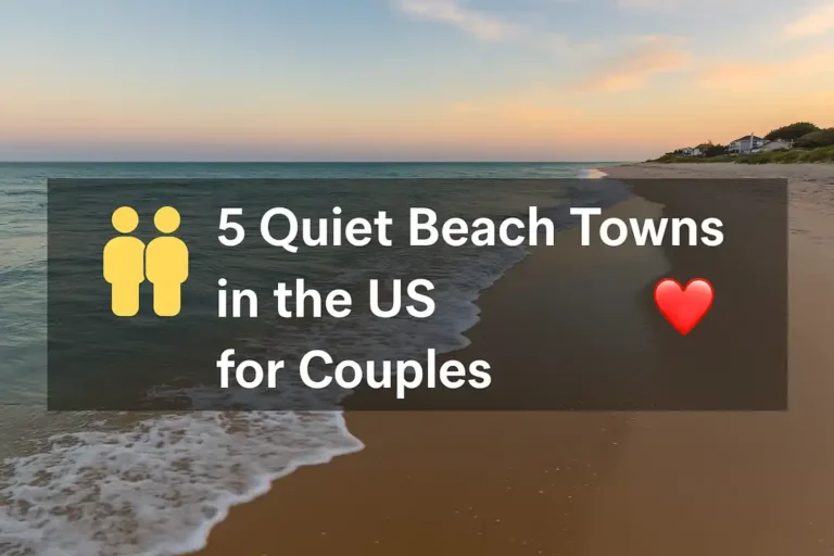 5 Quiet Beach Towns in the US for Couples